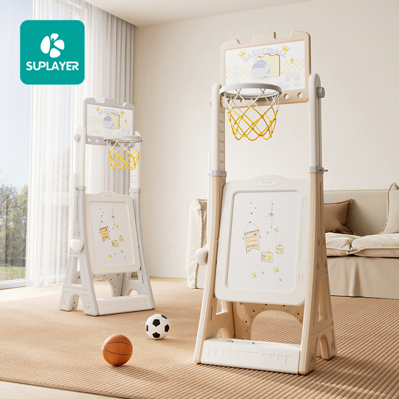 Anneau De Basket-ball Portable Avec Filet – Réglable, Pour Intérieur/extérieur, Terrain, Jardin, Salle De Sport