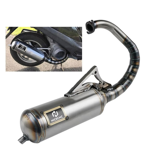 Sistema de Escape Completo CHmotor V8 para Motocicleta, Tubo de Escape de Carreras para <span class=keywords><strong>JOG</strong></span> V8, DIO V8, BWS V8, ZX V8, DIO90 RR, DIO 26AA, ZX 26AA - Product Image 4