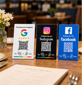 <span class=keywords><strong>Carte</strong></span> de fonctionnalité TikTok NFC avec code QR, <span class=keywords><strong>carte</strong></span> d'évaluation programmable 13,56 MHz, <span class=keywords><strong>carte</strong></span> d'évaluation <span class=keywords><strong>Google</strong></span> réutilisable, <span class=keywords><strong>Google</strong></span> NFC - Product Image 5
