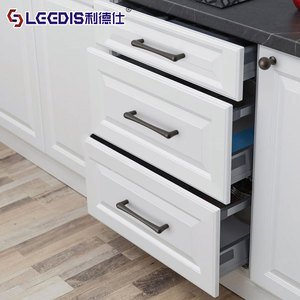 Lcedis Cabinet Handle Zinc Alloy Bar Pull Gold Minimalist <b>Wardrobe</b> Kitchen Drawer Hardware - Product Image 2