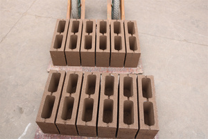 Máy làm gạch QTJ4-28 hình khối để sản xuất gạch bê tông, máy làm gạch tro bay - Product Image 5