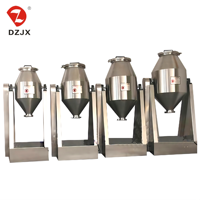 Mélangeur à tambour rotatif miniature de laboratoire DZJX, vente chaude, 5L, petite machine à mélanger les poudres, simple ou double cône