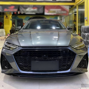 Coche <span class=keywords><strong>A7</strong></span> S7 parachoques trasero delantero RS7 estilo parachoques Kits de cuerpo completo con rejilla para <span class=keywords><strong>Audi</strong></span> <span class=keywords><strong>A7</strong></span> S7 C8 2019 2020 2021 <span class=keywords><strong>2022</strong></span> 2023 2024 2025 - Product Image 3