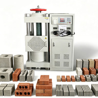 Machine d'essai de compression destructrice pour blocs et briques en béton 1000kn / 2000kn / 3000kn