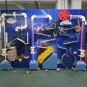 Indoor-Spielplatz Interaktive Ballspiel maschine Sensorische <span class=keywords><strong>Wand</strong></span> röhre Spielzeug <span class=keywords><strong>ball</strong></span> Spiel <span class=keywords><strong>wand</strong></span> Panel Science Museum Ausrüstung für Kinder - Product Image 3