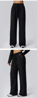 Pantalon de yoga taille haute pour femme, effet galbe fessier, contrôle du ventre, pour entraînement sportif, couleur unie