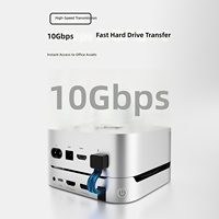 Station d'accueil SUBOSEN pour Mac Mini M6 Modèle EZ18 avec prise en charge USB 3.2 Type-C/DisplayPort et SSD M.2, extension de stockage jusqu'à 8 To