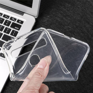 <span class=keywords><strong>Cover</strong></span> Morbida in Silicone Antiurto Custodia Trasparente Protettiva per Telefono <span class=keywords><strong>TCL</strong></span> 10 Plus - Product Image 6