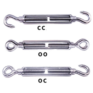 DIN1480 Turnbuckle With Eye <b>Hook</b> SS304 SS316 Turnbuckle <b>Bolts</b> and Nut Stainless Steel M6 M12 M16 M20 M24 M36 M42 - Product Image 5