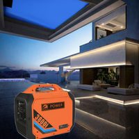 Tragbarer Heimgebrauch Silent Inverter Mini Generator Japan 6kw Dual Fuel Benzin & Dieselmotor 120V/110V