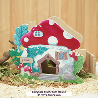Mignon abri pour hamster en bois massif naturel avec design original personnalisable
