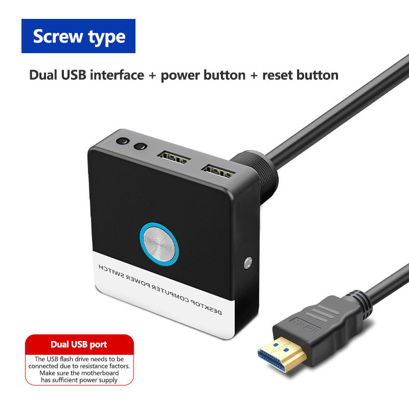 Tarjeta de sonido externa versión de tornillo