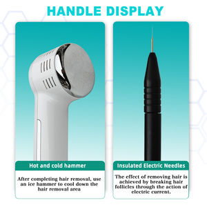 Máquina <span class=keywords><strong>de</strong></span> depilación por electrólisis 2 en 1 para rostro y cuerpo, con aguja aislada*10 y martillo frío/caliente, <span class=keywords><strong>precio</strong></span> <span class=keywords><strong>de</strong></span> fabricante original - Product Image 4