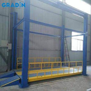 Elevador de coche de cuatro columnas, garaje subterráneo, plataforma elevadora de acero en forma de H, Riel de guía de 3 toneladas, elevador hidráulico de vapor para coche - Product Image 4