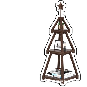 Wooden <b>Christmas</b> <b>Tree</b> Shaped Storage Rack 3 Tier Dessert Stand For Party <b>Table</b> Decorations - Product Image 5