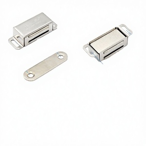Wei Zhixing Stainless Steel Magnetic Detachable <b>Wall</b> <b>Mounted</b> <b>Cabinet</b> Door Clip Strong Suction 4 Specifications Wardrobe Hardware - Product Image 2