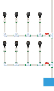 Conexión rápida <span class=keywords><strong>PPR</strong></span> Cable externo Tee <span class=keywords><strong>Riego</strong></span> de jardín Sistema de <span class=keywords><strong>riego</strong></span> por <span class=keywords><strong>goteo</strong></span> Accesorios - Product Image 4