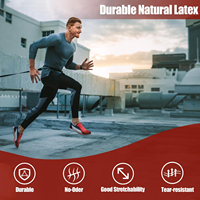 Bandes de Résistance pour Exercices d'Assistance aux Tractions et Entraînement Musculaire – Bande Longue de Résistance pour Renforcer la Force à Domicile ou en Salle de Sport