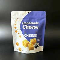 Sachet d'emballage alimentaire personnalisé imprimé, recyclable, avec fermeture éclair, en plastique laminé de qualité alimentaire pour noix, viande, céréales, sushis, aliments pour animaux de compagnie