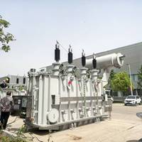 Transformador de Potencia de 10000Kva 10MVA 110kv Lleno de Aceite, Monofásico/Trifásico, 50/60Hz, 35/66KV, 480V, Cobre, Certificado CE, IEC, GOST