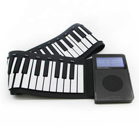 Professional Keyboard Studio Digital Piano 61/88 keys Hand Roll Up Piano Musical Instruments Adult Midi Piano
