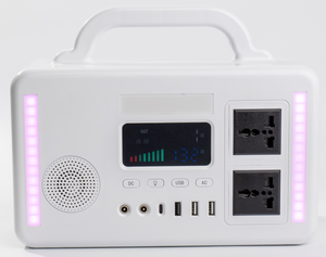 เครื่องกำเนิดไฟฟ้าพลังงานแสงอาทิตย์ MPPT 300W รุ่นใหม่ ดีไซน์ทันสมัย พร้อมคลื่นไซน์บริสุทธิ์และแบตเตอรี่ LiFePO4 สำหรับการผจญภัยกลางแจ้ง - Product Image 3