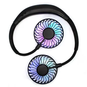 Hot Selling Battery Operated Neckband Fan Hand-Free Wearable Personal Fan for Hot Flashes Home Office Travel Outdoor Sports