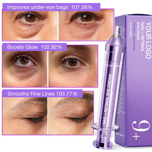 RONGZE Reduce las Ojeras, Suaviza las Líneas Finas, Aumenta la Firmeza, Fórmula con Ceramidas, Péptidos, NAD+ y Retinol, Crema Contorno de Ojos Antienvejecimiento - Product Image 3