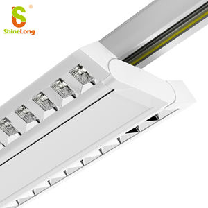 Iluminación lineal doble con interruptor de 4CCT | UGR<13 Bajo nivel de deslumbramiento | Cuerpo de aluminio | Iluminación para exhibición en estanterías de supermercados y comercios | 50000 horas - Product Image 1