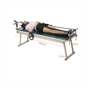 Lit de <span class=keywords><strong>traction</strong></span> manuel EU-HC609 pour usage domestique et hospitalier, idéal pour la <span class=keywords><strong>traction</strong></span> lombaire et cervicale - Product Image 2