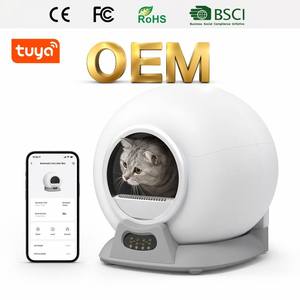 Venta Directa al por Mayor: Inodoro Inteligente Autolimpiable para Gatos con OEM, Caja de Arena Automática Inteligente para Gatos, Inodoro Eléctrico para Gatos - Product Image 1