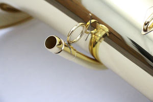 <span class=keywords><strong>Instrument</strong></span> de musique en laiton bonne qualité <span class=keywords><strong>tuba</strong></span> de voyage à clé Bb - Product Image 4