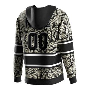 Sudadera con Capucha y Sudadera Deportiva de Hockey sobre Hielo Transpirable con Estampado de Moda para Equipos de Entrenamiento, Hechas a Medida en EE. UU., 100% Poliéster - Product Image 4