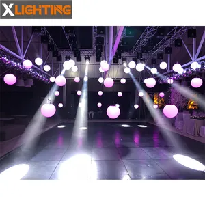 결혼식 훈장 Dmx Led 구체 공 3d led 색깔 운동 요법 빛