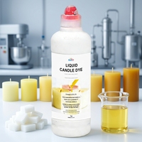 1 kg de colorant liquide écologique pour la fabrication de bougies, colorant soluble dans l'huile, bougies faites à la main, cire de soja, cire de noix de coco, inodore, haute qualité
