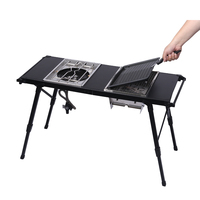 Fabricant en gros de tables de camping IGT avec tous les accessoires pour des configurations esthétiques de camping en plein air