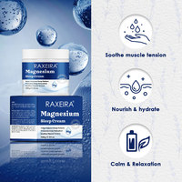 Crème de Nuit au Magnésium en Gros à la Lavande Naturelle Apaise les Muscles Améliore le Sommeil Crème Visage au Magnésium pour un Sommeil Réparateur