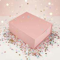Boîte Rigide à Surface Mate pour Emballage Cadeau, Célébration Festive, Adorable, Réutilisable, Personnalisable, Légère, Contenant