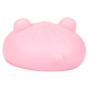 <b>Pink</b> <b>Bear</b> Head Bread Slow Rebound Toy Play Food For Kids 2 To 4 Years TPE Material Unisex - Product Image 4