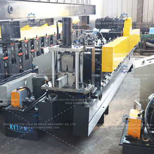 Hoàn toàn tự động chất lượng cao U hồ sơ cuộn tạo thành máy màn trập hướng dẫn bên cửa cuộn tạo thành máy trượt cổng đường sắt - Product Image 2