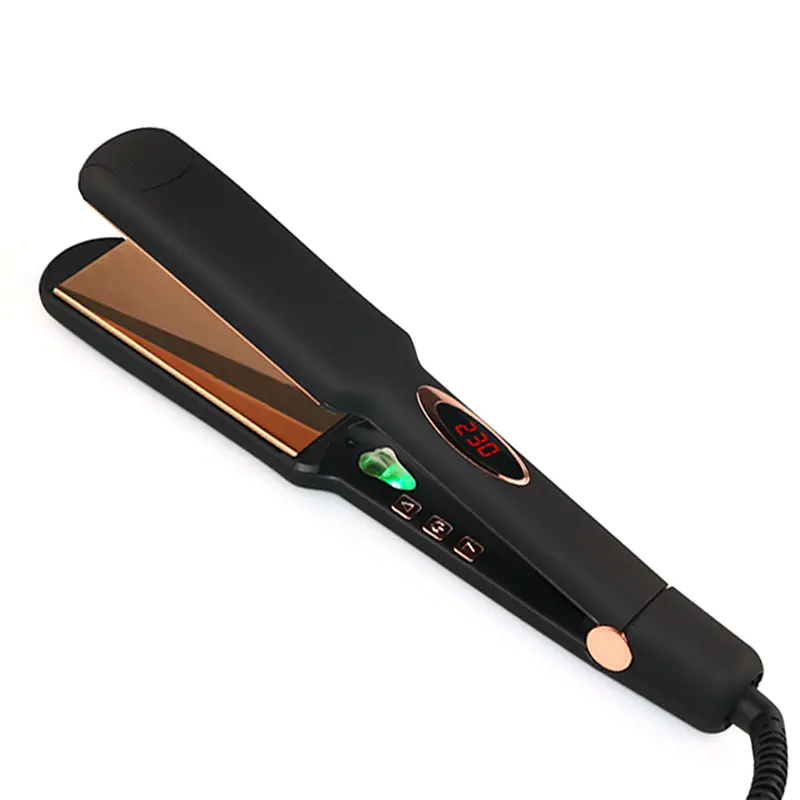 Верхний инфракрасный отрицательный ионный Электрический выпрямитель для волос 1,5 дюймов MCH Гибкая плавающая пластина Lisser Lisseur для наружного использования