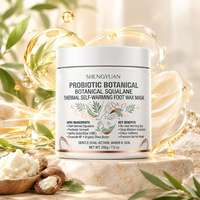 Masque de Soin Auto-Chauffant pour les Pieds au Squalane Fermenté – Hydratation Botanique pour Pieds et Talons Secs et Rugueux – OEM ODM Marque Privée