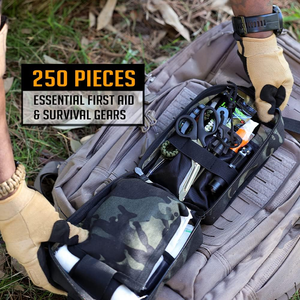 Mochila <span class=keywords><strong>de</strong></span> Emergencia Médica Personalizada Oripower, Kit IFAK, Kit <span class=keywords><strong>de</strong></span> Primeros Auxilios para Trauma, para Senderismo al Aire Libre - Product Image 4