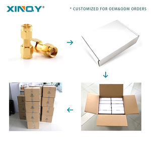 XINQY <span class=keywords><strong>Test</strong></span> Adapter 50 Ohm SMA Male RF Connection Adapter DC-18GHz RF Coaxial Adapter - Product Image 6