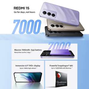 Xiaomi Redmi 15 Global, Teléfono Móvil 4G con 256 GB - Product Image 3