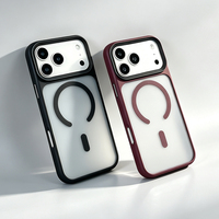 JOYPORODO B531 Grosir Aksesoris Ponsel Matte PC untuk iPhone 18 17 16 15 Pro Max Casing Ponsel Transparan Anti Gores Magnetik