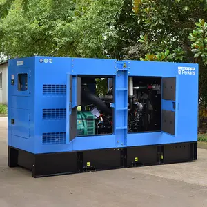 Alimentado por gerador de pertalentos do motor ����140kw diesel genset 175kva