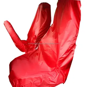 logo custom printed disposable non woven car airplane seat cover with armrest covers and tray table cover