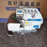 Machine à coudre surjeteuse à entraînement direct JOCKY JK747F-DD à 4 fils