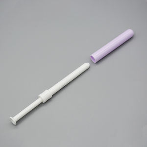 रंगीन स्टेरिलाइज्ड 2 जी जेल योनि आवेदक बड़े कैप के साथ - Product Image 4